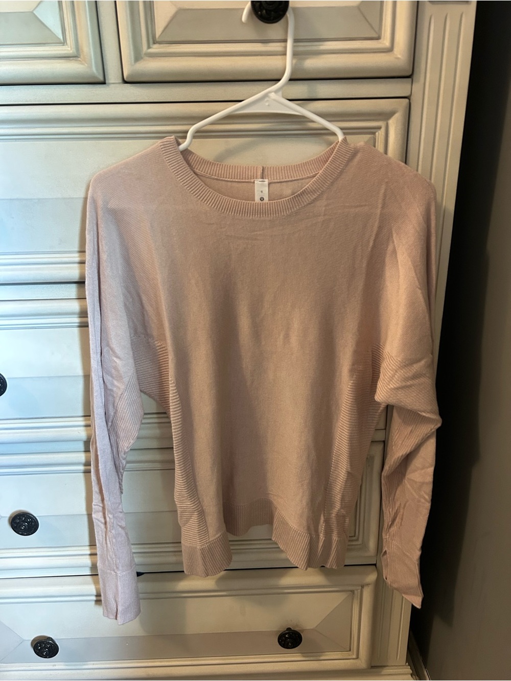 lululemon athletica Light Pink Crewneck Sweater